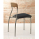Chaise mixte acier/bois empilable Design Olympia