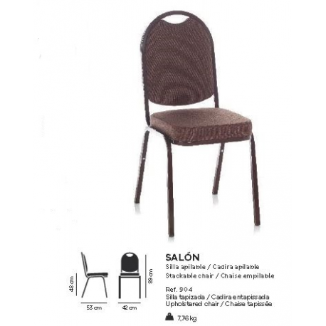 Chaise empilable Design Salon C