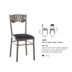 Chaise acier Design 205