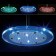 Pomme de douche en verre, lumineuse à Led