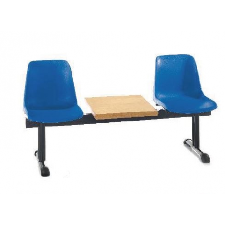 Sièges poutre multiples poutre avec tablette pour salle d'attente Design Bancadas
