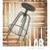 Tabouret de bar mixte acier/bois Design Lab