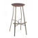 Tabouret de bar mixte acier/bois Design Helena