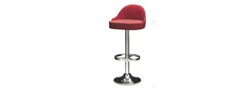 Tabouret de bar pivotant avec repose pieds Design Giratorio