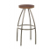 Tabouret de bar mixte acier/bois Design Trente