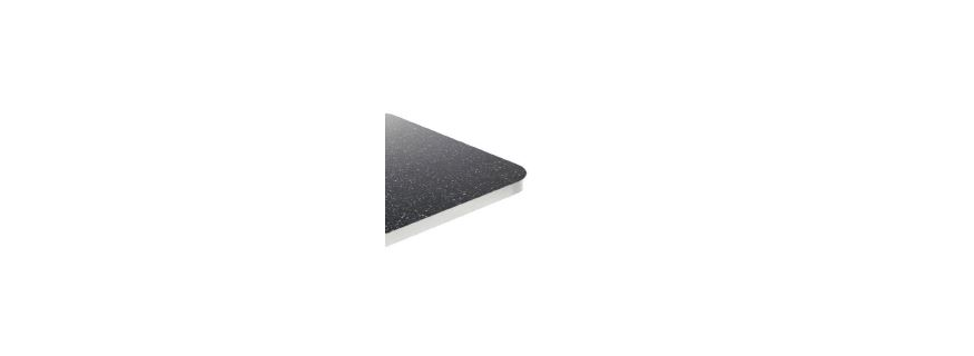 Plateau de table Formica/PVC Alu  pour table bar restaurant