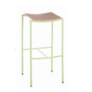 Tabouret de bar en acier Top