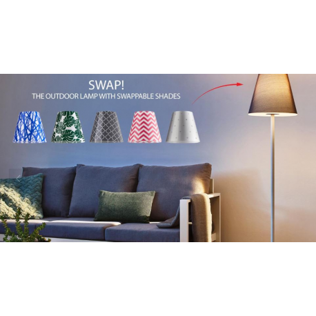 Lampadaire intérieur/extérieur Design Swap