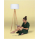 Lampadaire secteur ou solaire Design Chloe