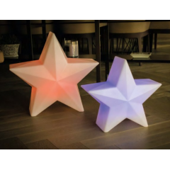 Etoile lumineuse solaire ou filaire Design Nova